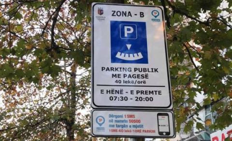 Edhe Elbasani me parkim me pagese: 11 rruget dhe tarifat e vendosura